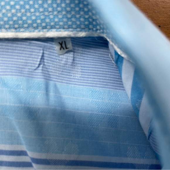 Bugatchi Dress Shirt Size XL - Picture 6 of 8